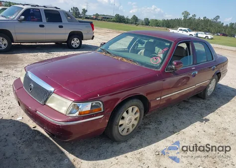 2004 Mercury Grand Marquis Ls from USA, damaged, VIN 2MEFM75W24X658235